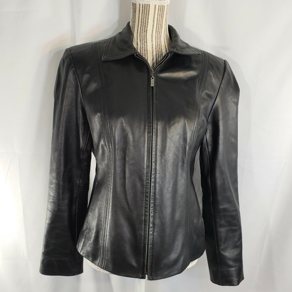 croft & barrow Jackets & Blazers - croft&barrow Lambskin Leather Jacket Size Small